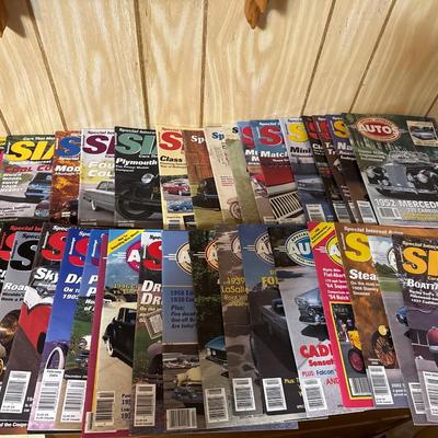 Vintage cars and trucks magazines