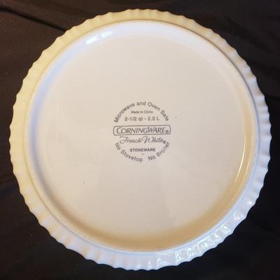 White Corning Ware and Dansk Cookware (K-KD)