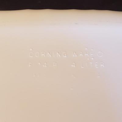 White Corning Ware and Dansk Cookware (K-KD)