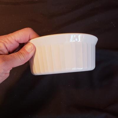 White Corning Ware and Dansk Cookware (K-KD)