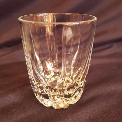 Four Mikasa Apollo Executive Double Old Fashion Glasses (K-KD)