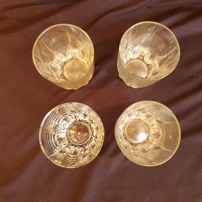 Four Mikasa Apollo Executive Double Old Fashion Glasses (K-KD)