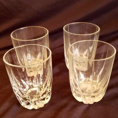 Four Mikasa Apollo Executive Double Old Fashion Glasses (K-KD)