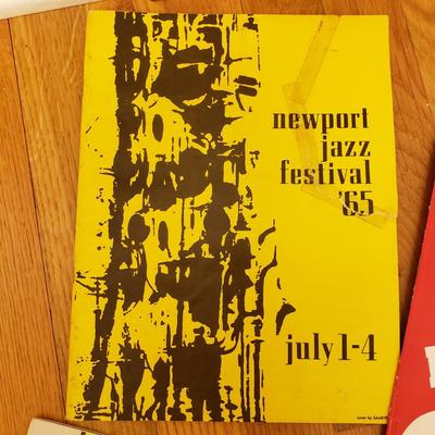Playbills-Newport Jazz Festival '65, Coco, Purlie and Hello Dolly! (O-KD)