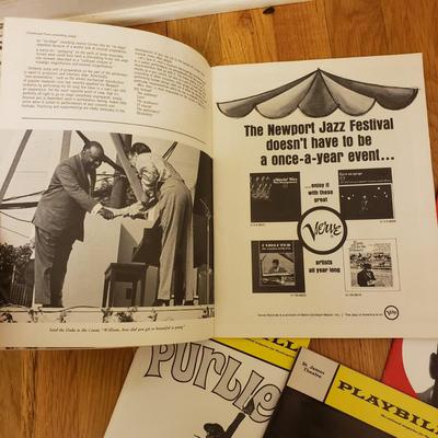 Playbills-Newport Jazz Festival '65, Coco, Purlie and Hello Dolly! (O-KD)