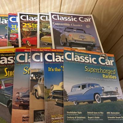 Classic Cars magazines