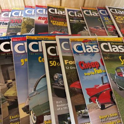 Classic Cars magazines