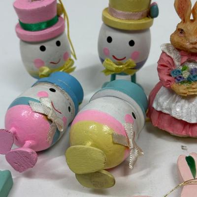 Easter Lot - figurines, bunny rabbits, ornaments