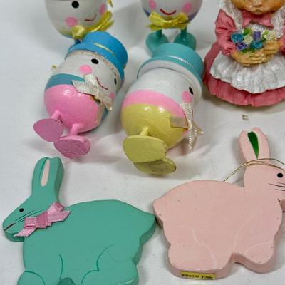 Easter Lot - figurines, bunny rabbits, ornaments