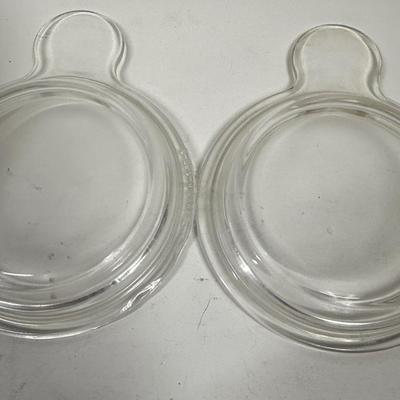 CORNING CORELLE GRAB-IT HANDLED SOUP BOWLS WITH LIDS