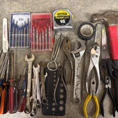 Small toolbox of tools