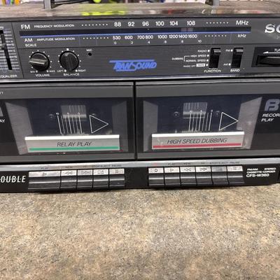 Sony Fm/AM Stereo cassette corder
