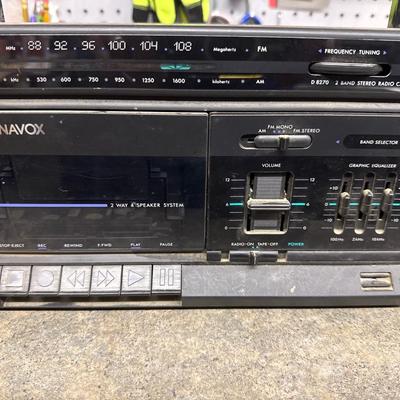 Magnavox FM/AM stereo with cassette player