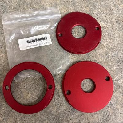 3 piece slot cutter set 4 wing 1/2” shank