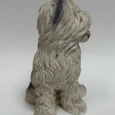 Sheep Dog Resin Figurine Statue 5.5” Tall - Italy