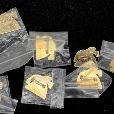 Vintage San Diego Zoo 70th Anniversary Collector Pins