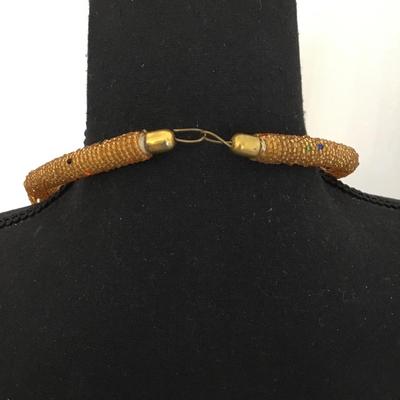 Vintage ethnic, , bib necklace