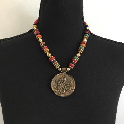 Vintage statement necklace