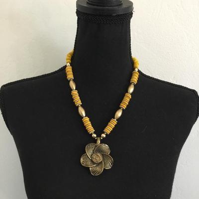 Vintage statement necklace