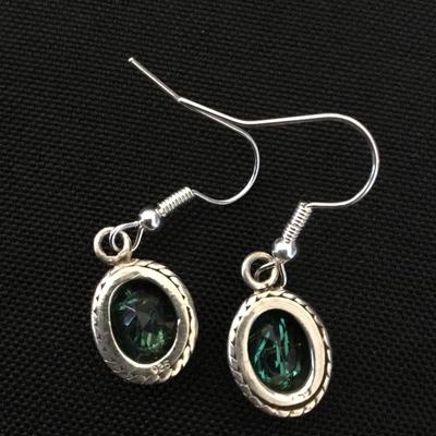 925 silver dangle earrings