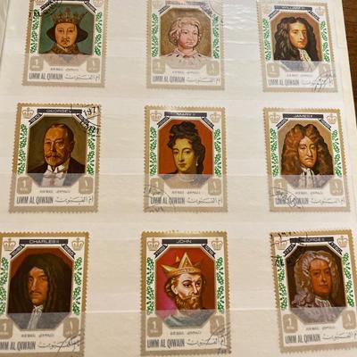 Kings & Queens of England stamps