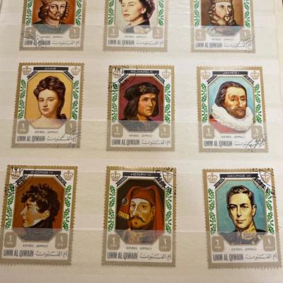 Kings & Queens of England stamps