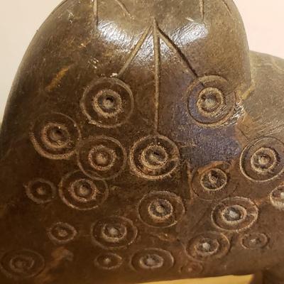 Carved Stone Camel & Pair of Pitchers (O-KD)