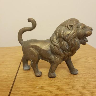 Brass Perisan Ibex and Karen Callan Sculptures (O-KD)