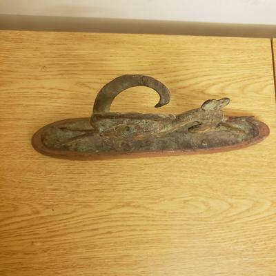 Brass Perisan Ibex and Karen Callan Sculptures (O-KD)