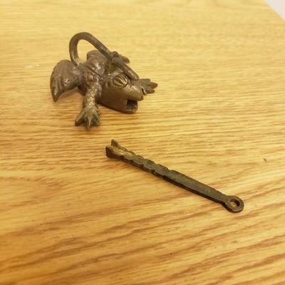 Brass Perisan Ibex and Karen Callan Sculptures (O-KD)