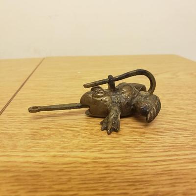 Brass Perisan Ibex and Karen Callan Sculptures (O-KD)