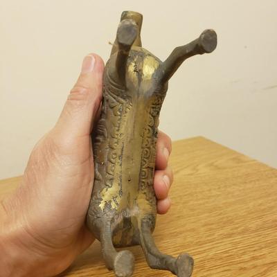 Brass Perisan Ibex and Karen Callan Sculptures (O-KD)