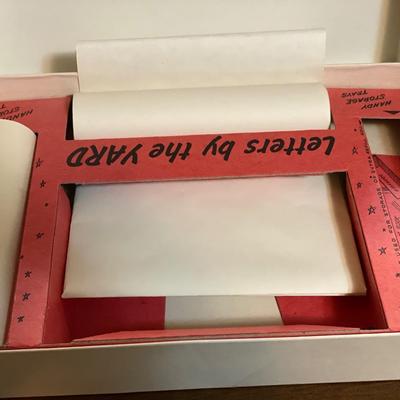 Mini Bible & letters by the Yard