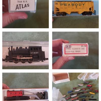 N Scale Model Trains by Atlas, Arnold, Bachman, Life Like and More (BG-KD)