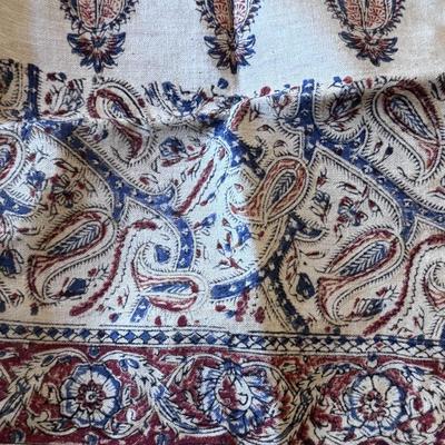 Persian Ghalamkar Hand-Printed Tapestry and More (O-DZ)