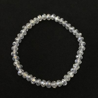 Crystal bead stretch bracelet