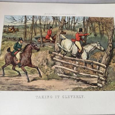 English hunting scenes