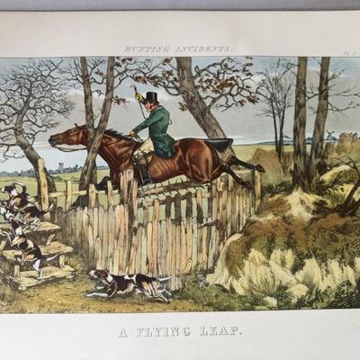 English hunting scenes