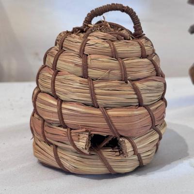 Hornet’s Nest Hive, G. Gibson Signed Birdhouses and Other Naturally Sourced Items (O-DZ)