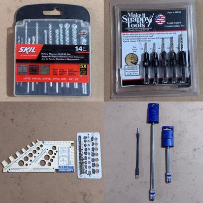 Masonry, Countersink, & More Drill Bit Sets (WM-DZ)