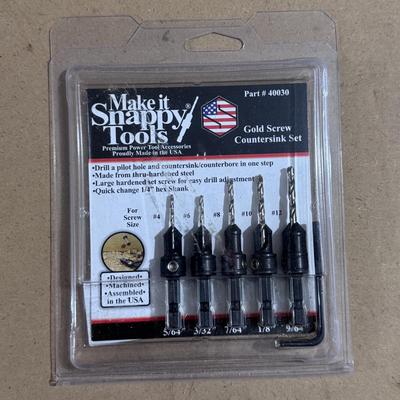 Masonry, Countersink, & More Drill Bit Sets (WM-DZ)