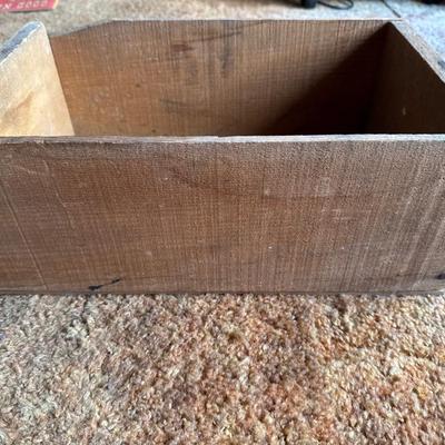 Fairway brand wooden crate