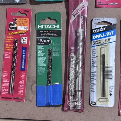 Vermont American, Hitachi, Bosch & More Assorted Drill Bits (WM-DZ)