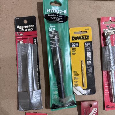 Vermont American, Hitachi, Bosch & More Assorted Drill Bits (WM-DZ)