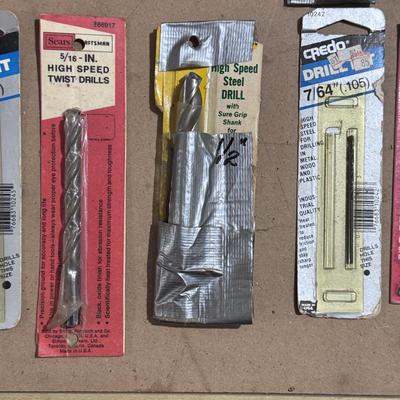 Vermont American, Hitachi, Bosch & More Assorted Drill Bits (WM-DZ)