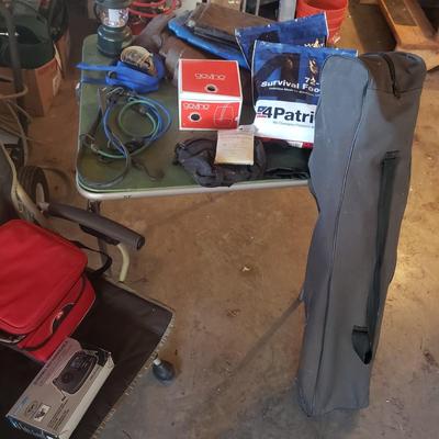 Camping, Survival Gear and Two MacCabee Chairs (BG-KD)