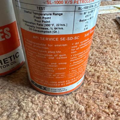 Xonex SL-1000 Synthetic ultra premium motor oil