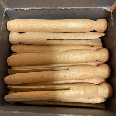 Vintage Sunny Day Clothes Pins
