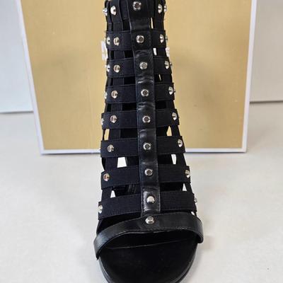 LOT 2A: Michael Kors Gently Worn Studded Shoes, Size 7