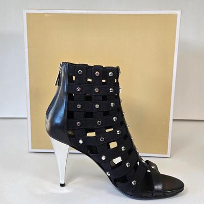 LOT 2A: Michael Kors Gently Worn Studded Shoes, Size 7